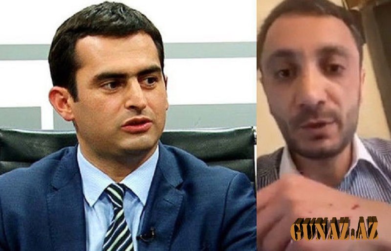 Ermənistanda nazir jurnalisti döydü - VİDEO