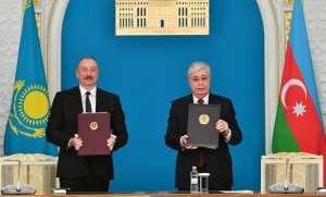 Azərbaycan-Qazaxıstan sənədləri imzalandı