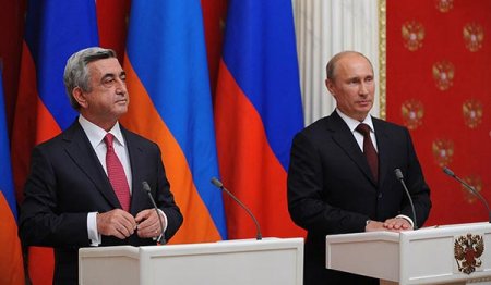 Putin Sarkisyana teleqram göndərdi