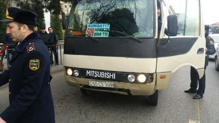 Qanunsuz sərnişin daşıyanlara qarşı reydlər başladı - Foto