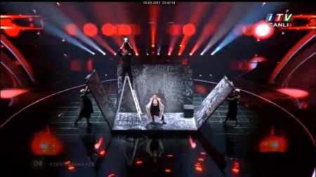 Azərbaycan təmsilçisi Diana Hacıyeva "Eurovision"da ilk çıxışını edib