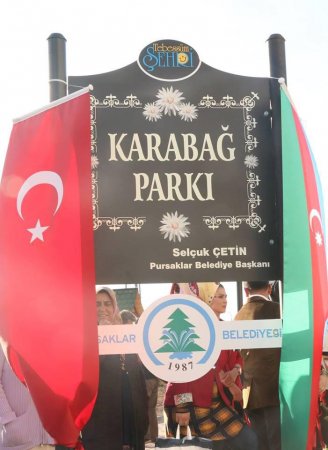 Türkiyədə Qarabağ parkı açıldı - FOTO