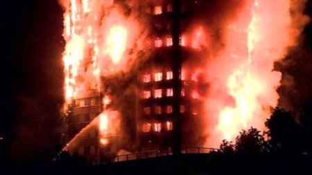 Londonda yanan bina ilə bağlı SON XƏBƏR: 41 nəfər itkin düşüb