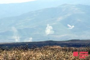 Ermənistan ordusunun döyüşə hazırlıq vəziyyətinə gətirilən qüvvələrinə vurulan atəş zərbələri - VİDEO