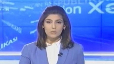 AzTV-nin aparıcısı canlı efirdə çətin anlar yaşadı – VİDEO