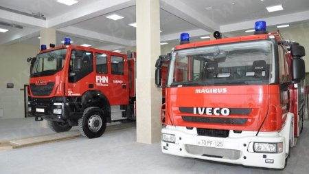 Bakıda yaşayış binasında yanğın