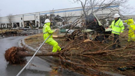 ABŞ-da tornado: azı 30 nəfər xəsarət aldı