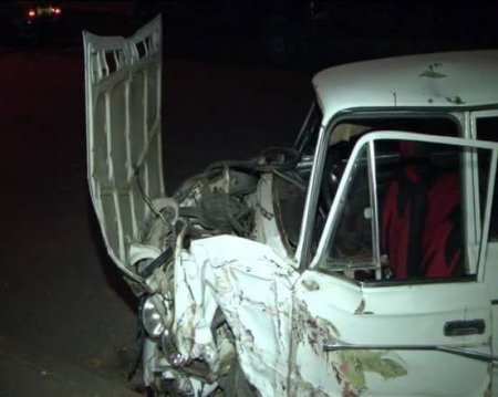 Qaçırılarkən qəzaya düşən qız öldü - Foto/Video