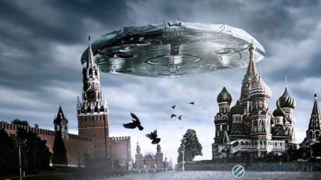 Kremlin üstündə UNO göründü - VİDEO