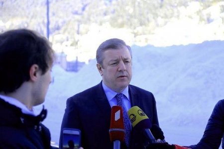Kvirikaşvili: Azərbaycan prezidenti ilə Davosda maraqlı danışıqlar apardıq