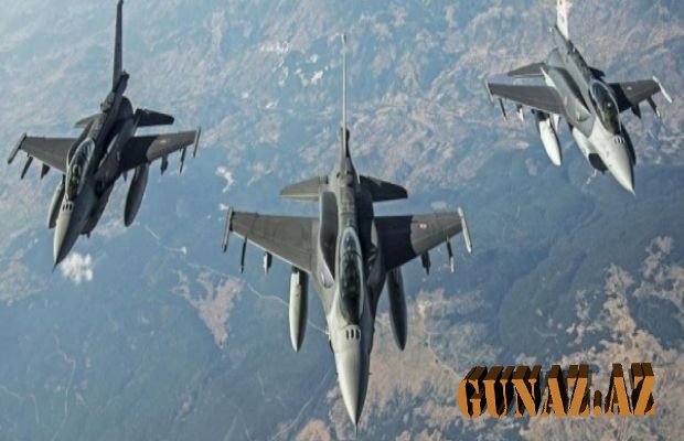 Türkiyə qırıcıları Şimali İraqı bombaladı - 16 hədəf