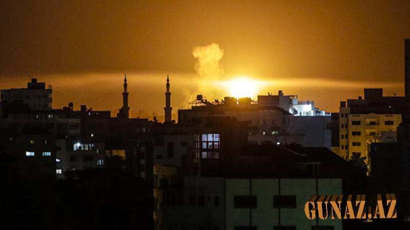 İsrail aviasiyası Qəzzanı bombaladı