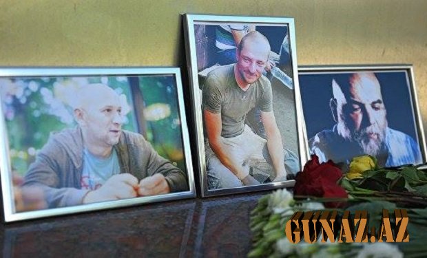Öldürülən jurnalistlərin nəşi Rusiyaya göndəriləcək