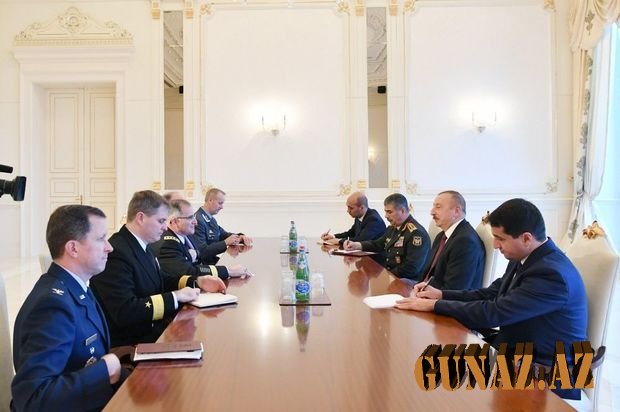 İlham Əliyev NATO nümayəndəsini qəbul etdi