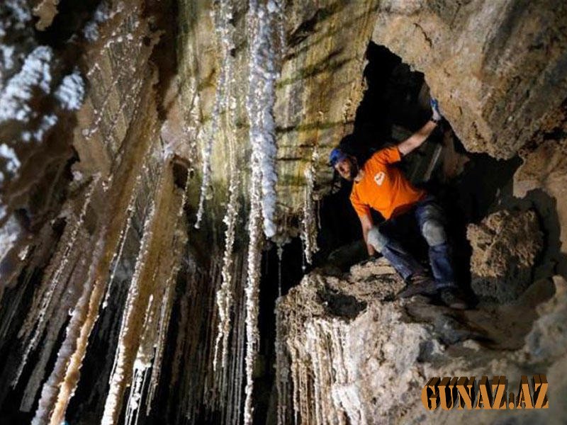 Dünyanın ən uzun duz mağarası kəşf edildi - FOTO