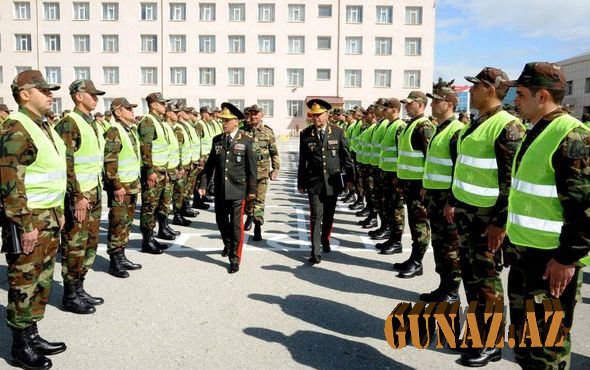 Daxili Qoşunlar hazır vəziyyətə gətirildi-BAKIDA