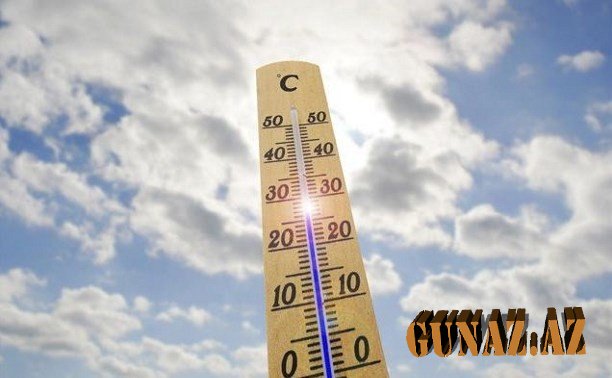 Sabah Azərbaycanda havanın temperaturu 36 dərəcəyə kimi yüksələcək