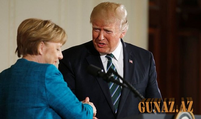 Merkel və Tramp görüşdü