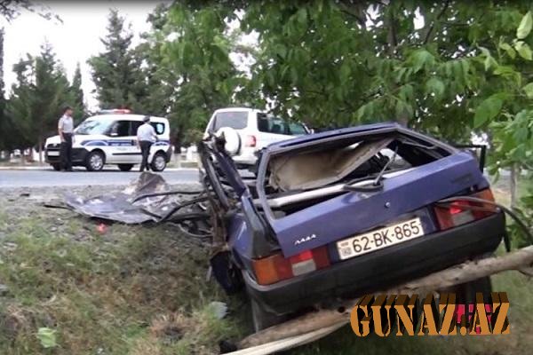 Gəncədə qəza: yaralılar var