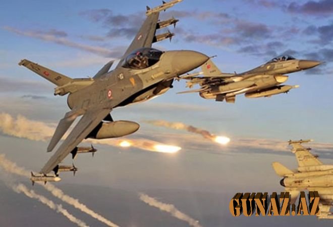 Türkiyə qırıcıları İraqda terrorçuları bombaladı