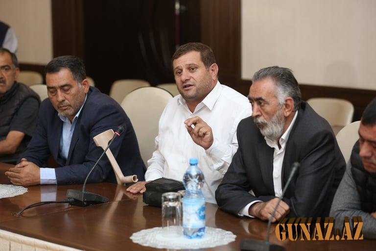 Qarabağ əlilləri Bakıda tədbir keçirir - Canlı