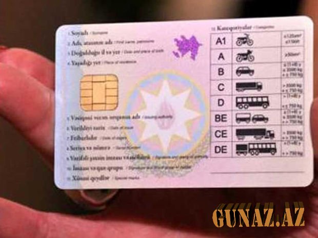 Sürücülük vəsiqələrində YENİ QAYDA