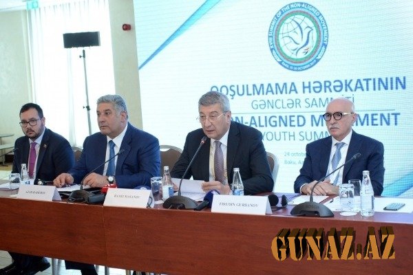 Bakıda Qoşulmama Hərəkatının Gənclər Sammiti keçirildi