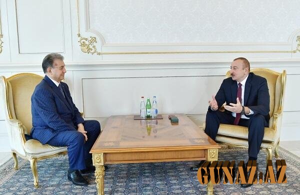 Prezident Akif Əlizadəni qəbul etdi - Foto