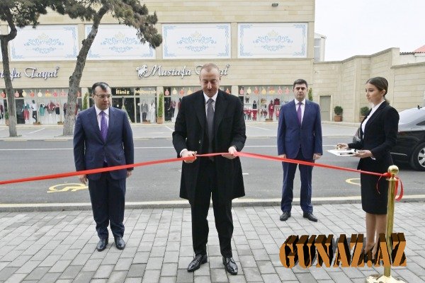 Azərbaycan Prezidenti İlham Əliyev 2 saylı DOST mərkəzinin açılışında iştirak edib - VİDEO