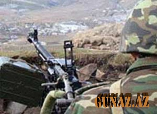Atəşkəs rejimini ermənilər yenə pozdu