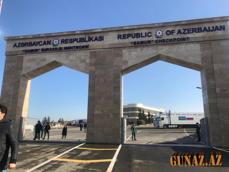 Azərbaycanla Rusiya arasında Samur körpüsünün açılışı olub