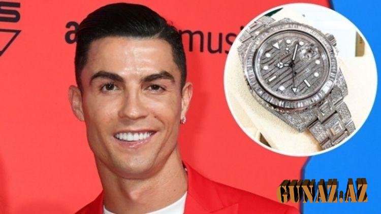 Ronaldo yarım milyon dollara saat alıb