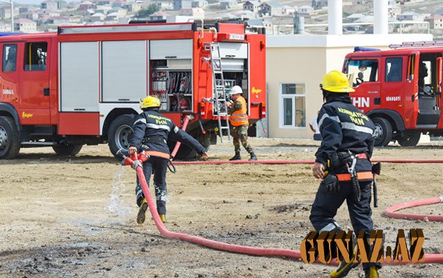 Qəçrəşdəki istirahət mərkəzində yanğın