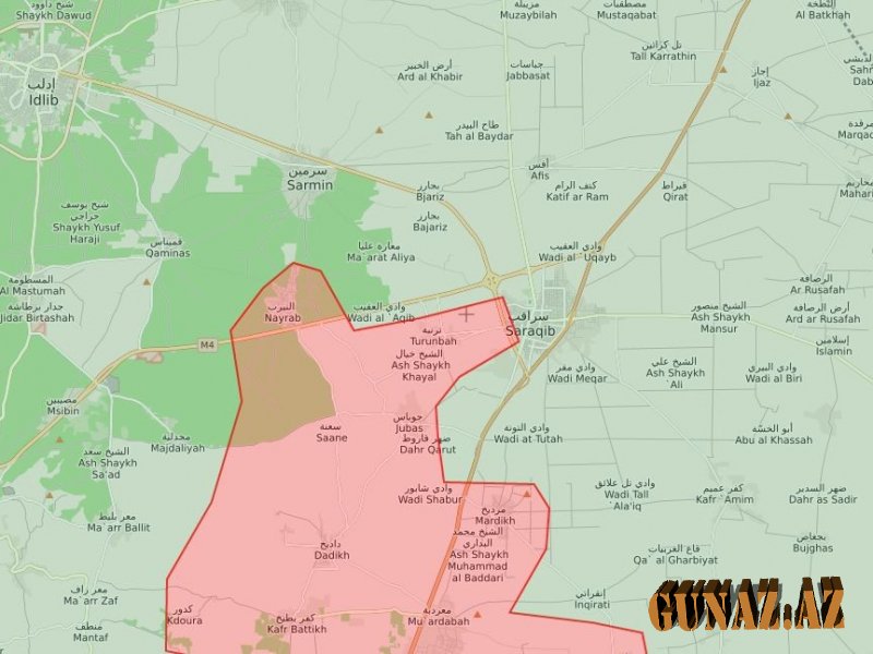 Suriya Ordusu İdlib şəhərinin 15 km-ə çatıb
