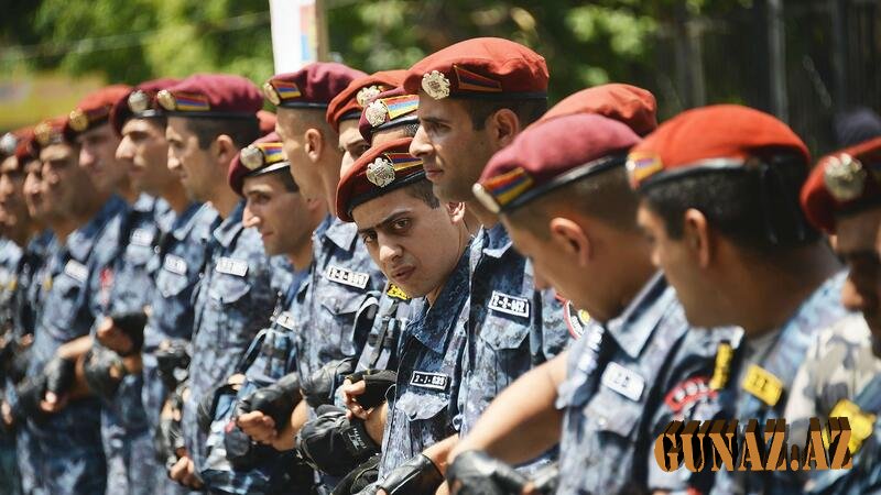 Ermənilərin polisləri də YOLUXDU.