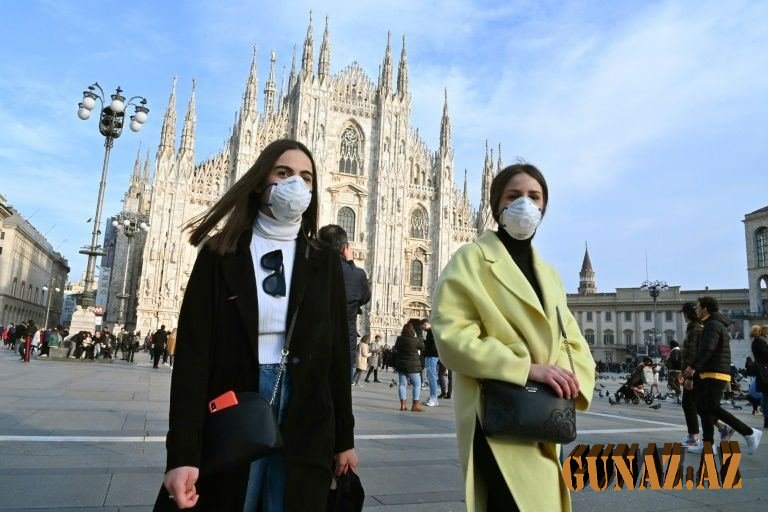 İtaliyada koronavirusdan ölənlərin sayı 25,5 mini ötüb