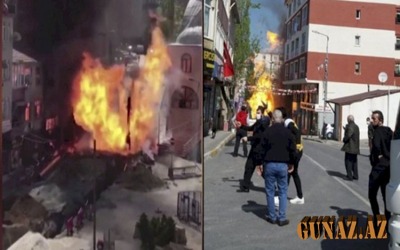 İstanbulda güclü partlayış: ÇOX SAYDA YARALI VAR