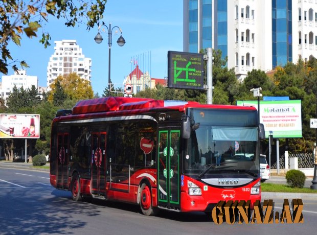 Bakıda avtobuslarda kondisionerlər qoşuldu