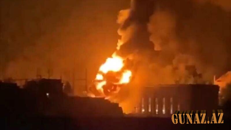 Ermənistanda SES partladı - FOTO/VİDEO