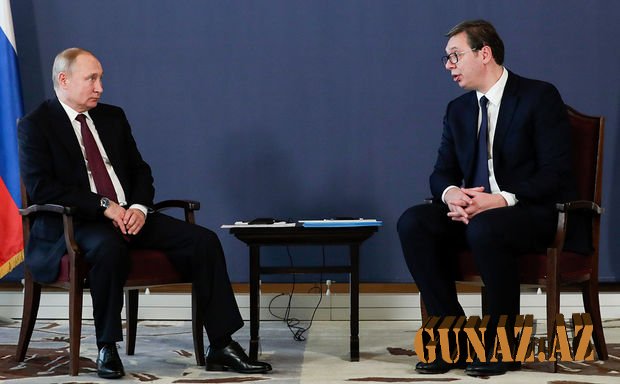 Putin Zaxarovanın paylaşımına görə Serbiya prezidentindən üzr istədi - FOTO