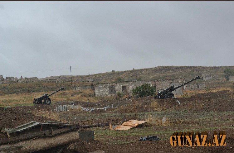 Ermənilərin qoyub qaçdığı texnikalar- FOTO