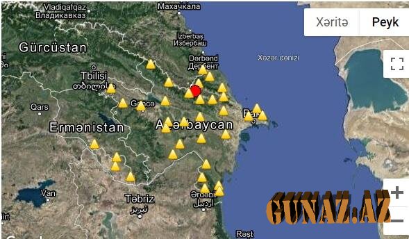 Qəbələ və İsmayıllıda zəlzələ oldu