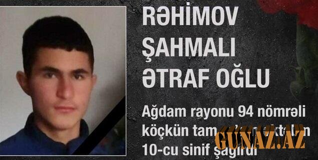 Erməni təcavüzünün qurbanı olan daha bir məktəbli