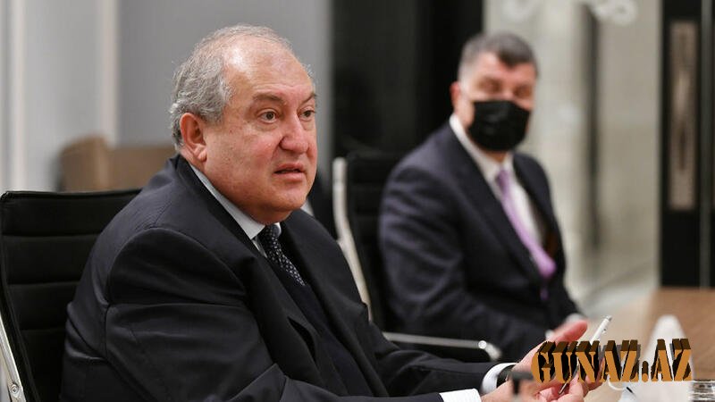 Ermənistan prezidenti Rusiyaya getdi