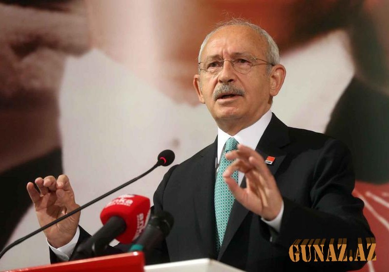 Kılıçdaroğlu Azərbaycanı təbrik etdi