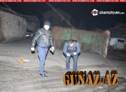 İrəvanın mərkəzində avtomatlarla atışma