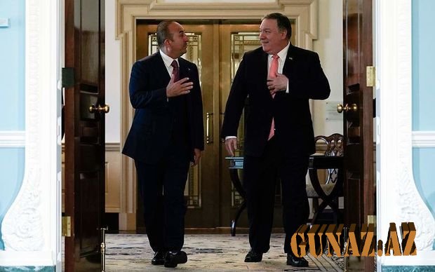 Çavuşoğlu Pompeo ilə Vaşinqtonun Ankaraya qarşı sanksiyalarını müzakirə etdi