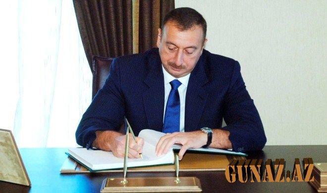 İlham Əliyev 1 sərəncam, 1 fərman imzaladı