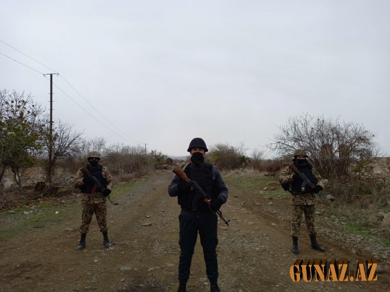 Polis Ağdamda xidməti fəaliyyətini bərpa etdi 