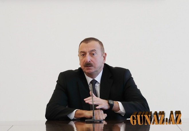Prezident: "Qarabağ bölgəsində CƏNNƏT YARADILACAQ"